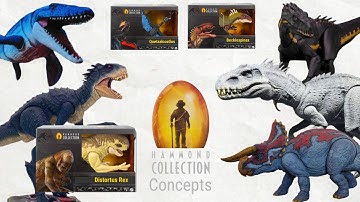 Tons of Hammond Collection Concept Figures!! (Mattel Wishlist)