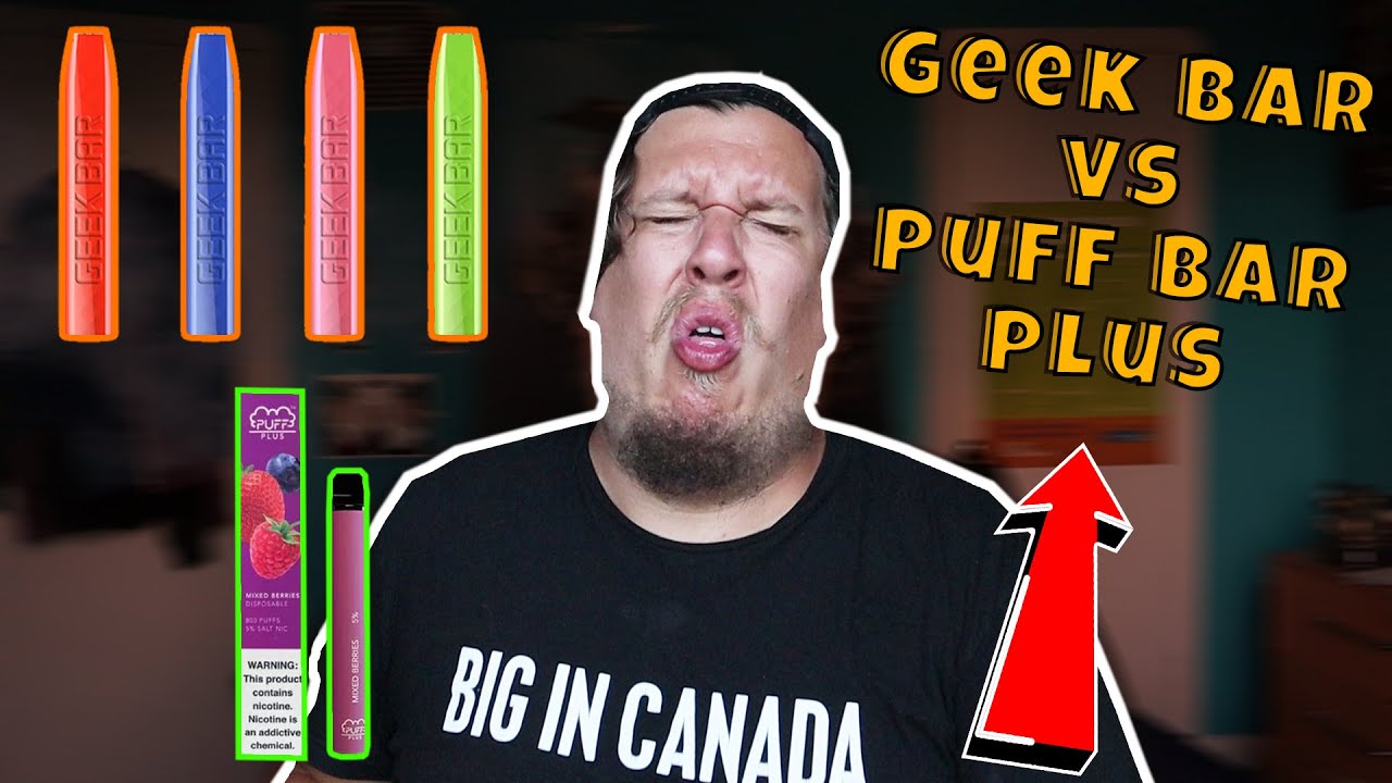 GEEK Bar Disposable Pod Device vs Puff Bar Plus Review