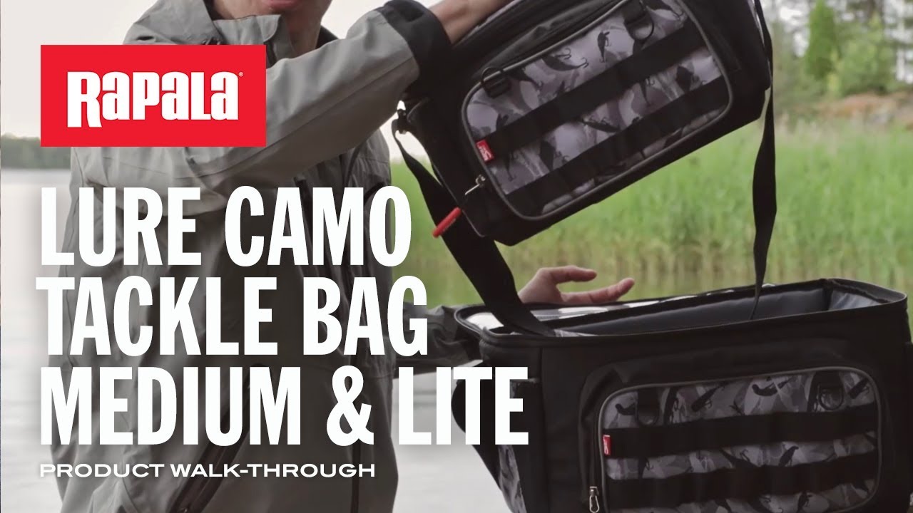 Rapala Tackle Bag LureCamo - Bags - FISHING-MART