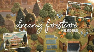 Forestcore Island Tour ft. a Treehouse, Mountain and more! \/\/ Animal Crossing New Horizons