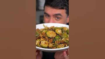 Garlic Parmesan Brussels Sprouts! #garlicparmesan #brusselssprouts #sidedishrecipe