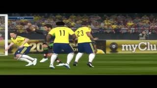 Colombia Vs Mexico 2-2 Pen4-5 Semi Final Pes 2016 Full Time
