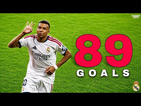 Video Kylian Mbappe - All 89 Goals For Real Madrid ? English Commentary - HD