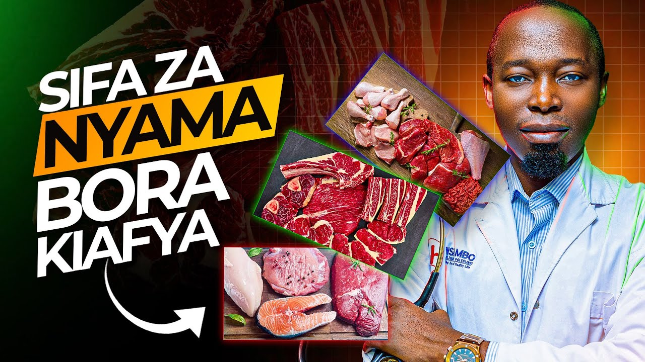 Nyama Nyekundu na Nyama Nyeupe. Sifa za Nyama bora Kiafya