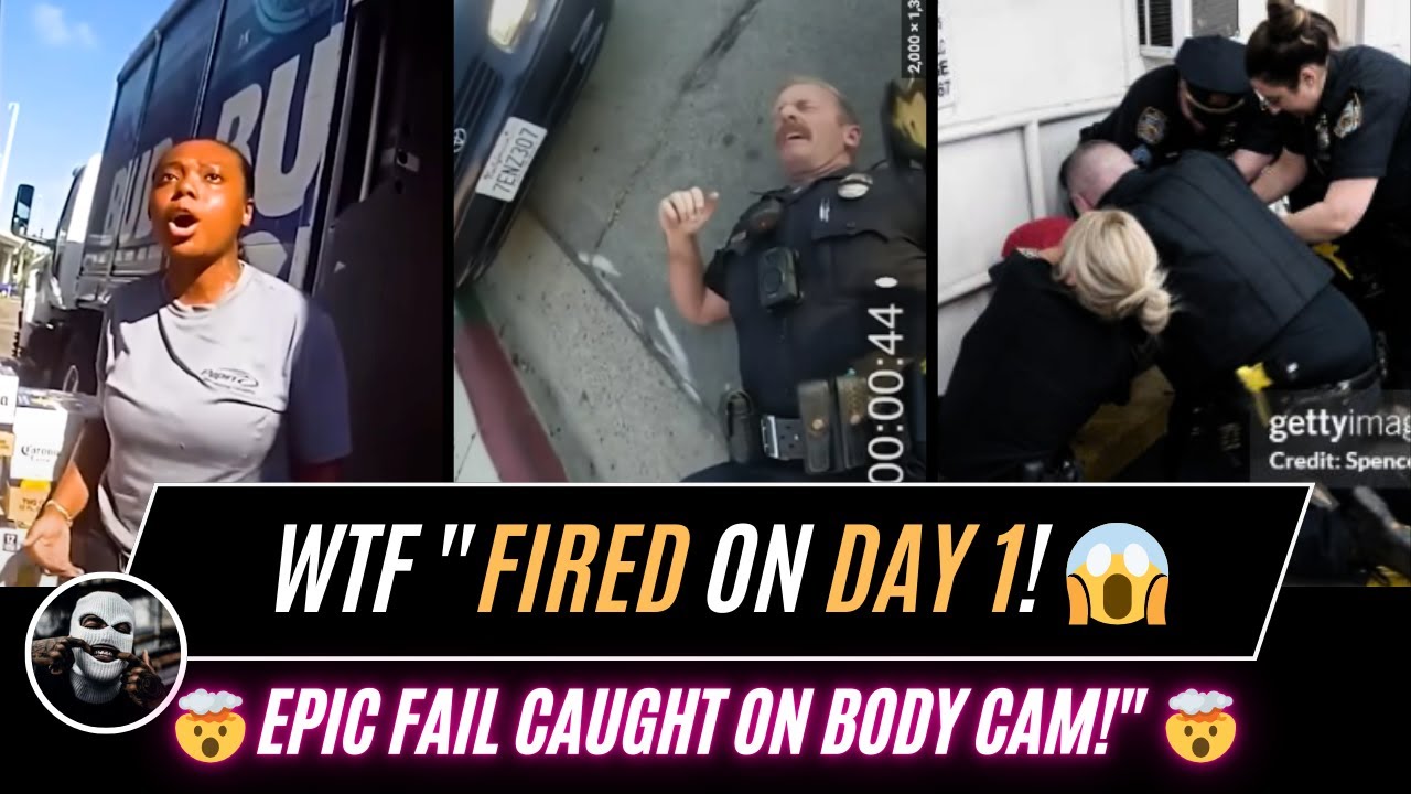 Epic Fail Caught on Body Cam Fired on Day One! 🚨 YouTube