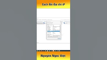 Cách thay đổi địa chỉ ip trên máy tính win 10