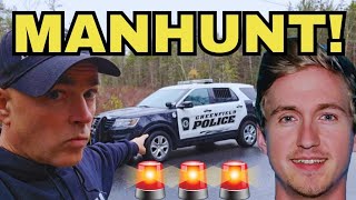 Aaron Pennington. MANHUNT. Police Search. Gardner Massachusetts.
