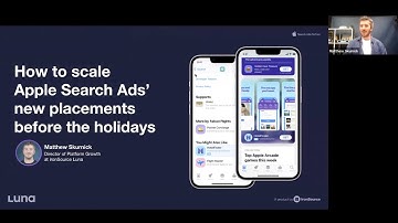 How to scale Apple Search Ads’ new placements before the holidays | Matt Skurnick, ironSource Luna