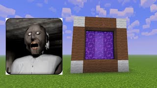 Minecraft: Portal to granny house dimension surviving in Minecraft