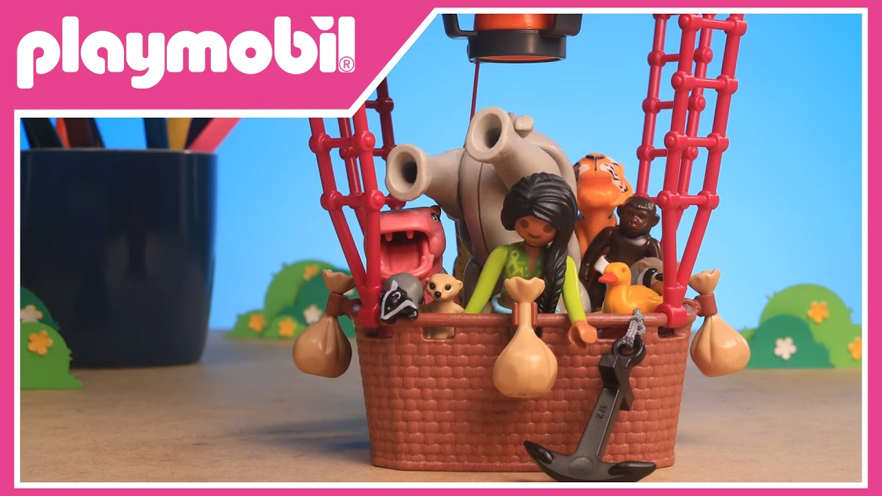 Neue Folge | Eine Prinzessin. Ein Heißluftballon. JEDE MENGE ungebetene Gäste! | Playmobil