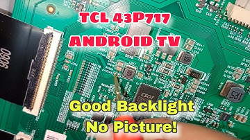 TCL 43 ANDROID TV! Good backlight, no picture problem.