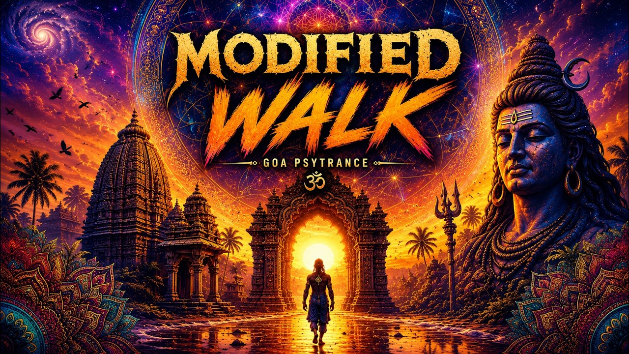 MODIFIED WALK | Goa Psytrance Journey 🕉️ | Psychedelic Festival Experience by SunOverStudio auf YouTube ansehen MODIFIED WALK | Goa Psytrance Journey 🕉️ | Psychedelic Festival Experience by SunOverStudio auf YouTube ansehen