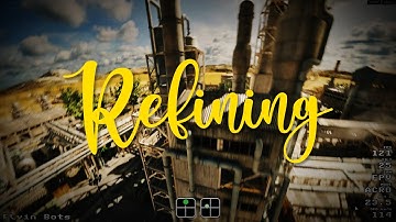 Refining my freestyle FPV flying at the new Refinery (Factory-2) map on FPV Logic