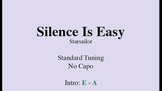 Vídeo de Silence Is Easy