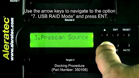 How To Use 1:1 HDD PortaCruiser 350108 as a Hard Drive Dock - Aleratec Tips & Tricks Part 2