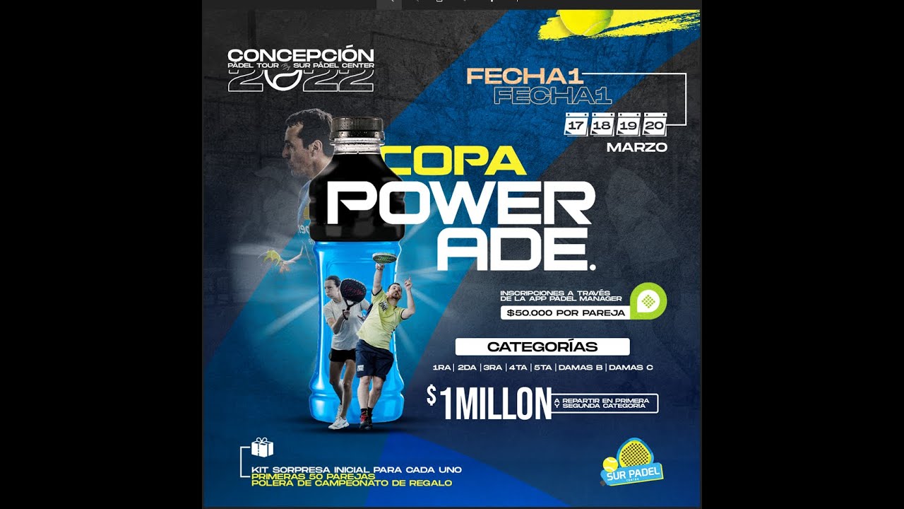 Final Tercera Categoría - Copa Powerade by Sur Padel Center