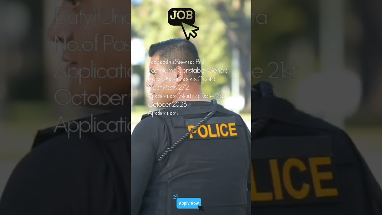 Opportunity Knocking: SSB Constable (General Duty) Jobs under Sports Quota