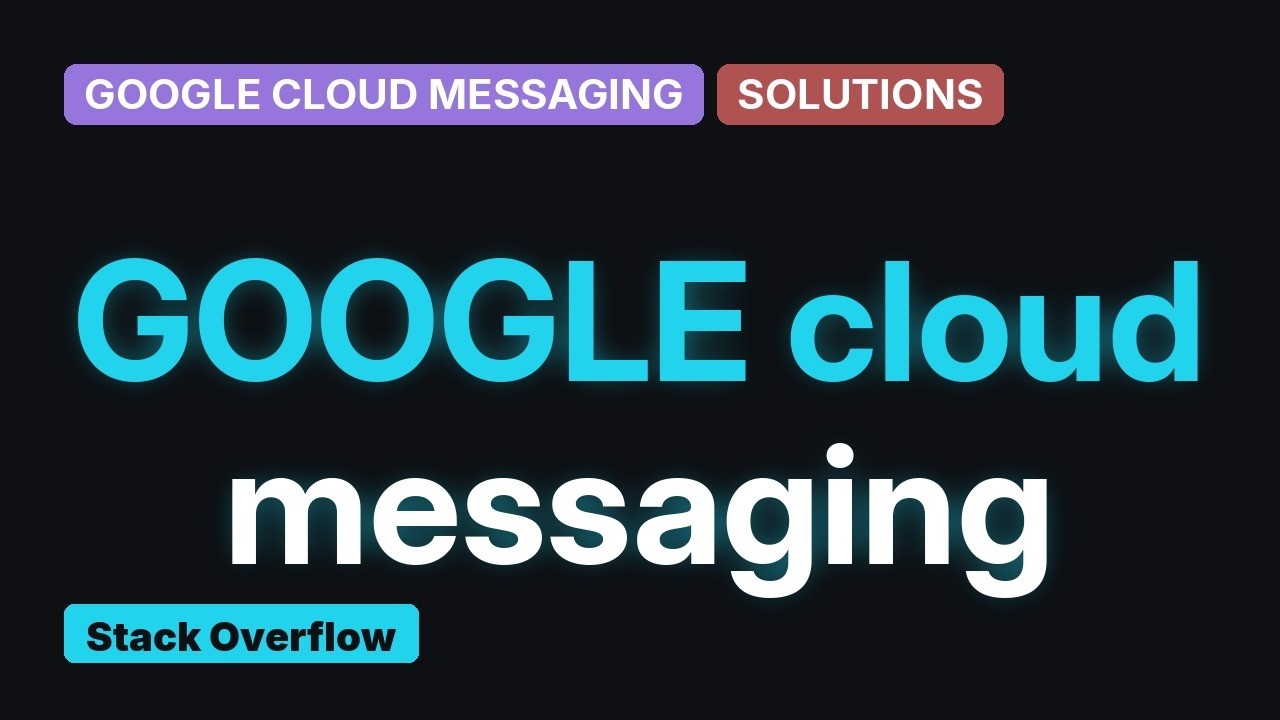 GCM XMPP same message received multiple times on server (2 Solutions ...