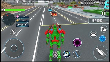 Monster Crane Robot Car Games - Android Gameplay