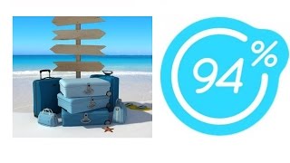 Игра 94% Картинка Чемоданы, море, пляж | Ответы на 16 уровень игры. Игра 94% Картинка Чемоданы, море, пляж | Ответы на 16 уровень игры.