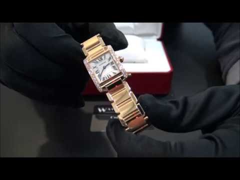 cartier tank francaise youtube