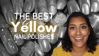TOP 10 Yellow Nail Polishes │ Polish with Rae