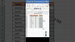 Paste Special in Excel #excel #microsoftexcel #exceltutorial #shorts #msexcel #exceltips #formula