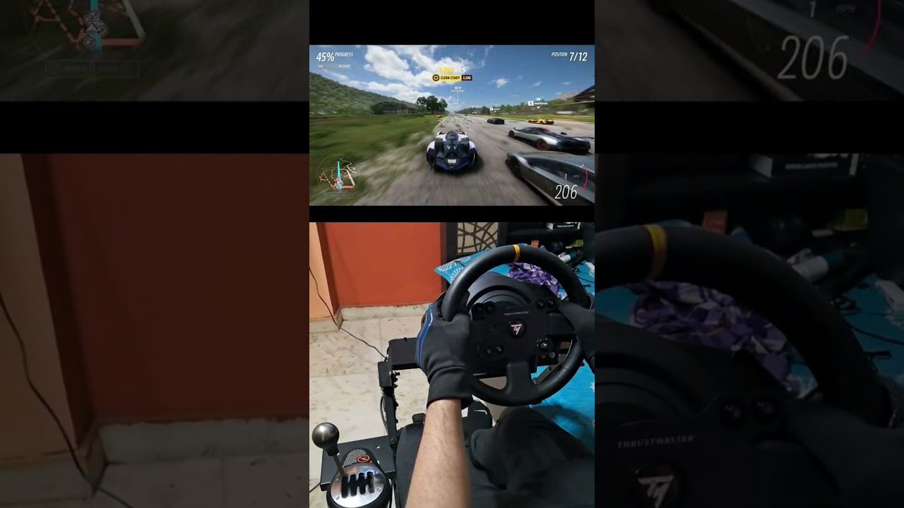 RAESR TACHYON SPEED DRAG RACE FORZA HORIZON 5 THRUSTMASTER TX GAMEPLAY