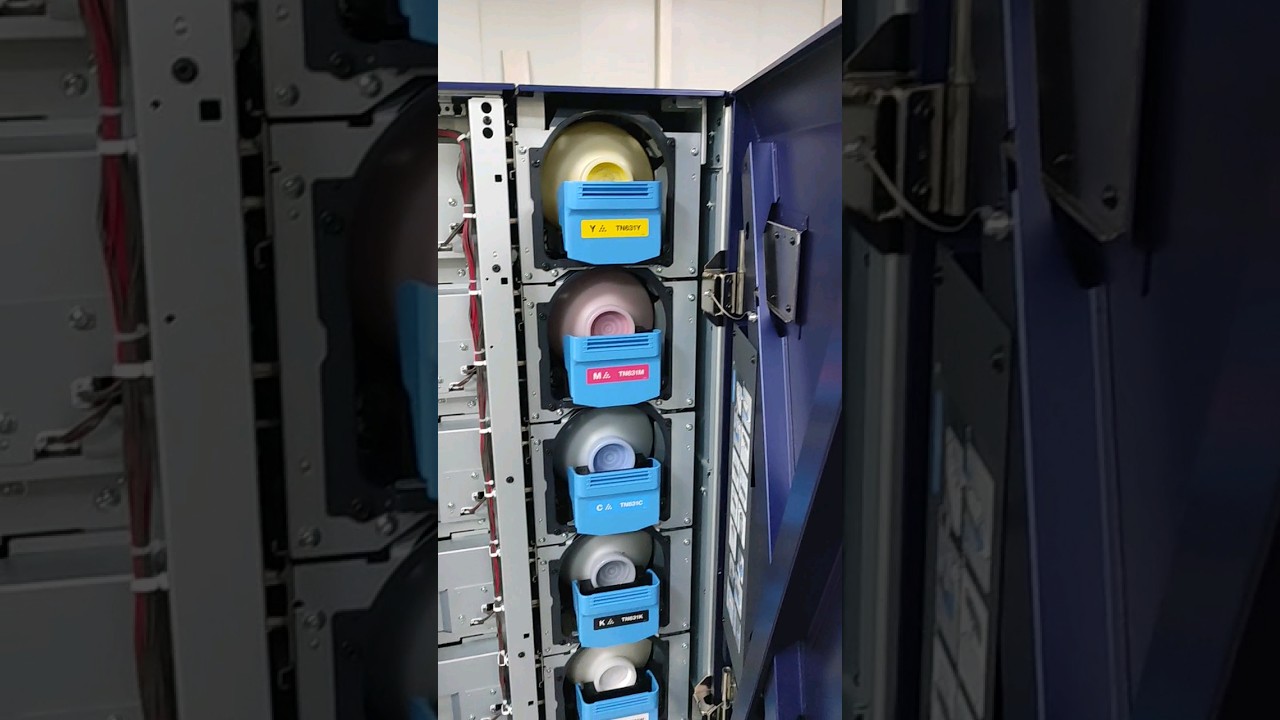 5 colour ACCURIO LABEL PRESS KONICA MINOLTA PRODUCTION MACHINE