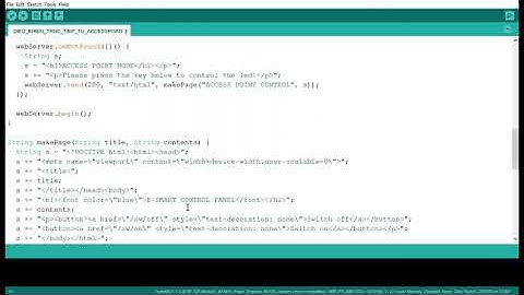 #nhóm17 Điều khiển thiết bị bằng wifi sử dụng kit nodemcu esp 8266