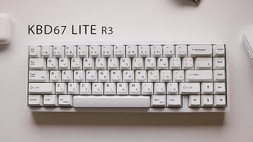 This is what $150 sounds like [KBD67 Lite R3 Hotswap Keyboard]