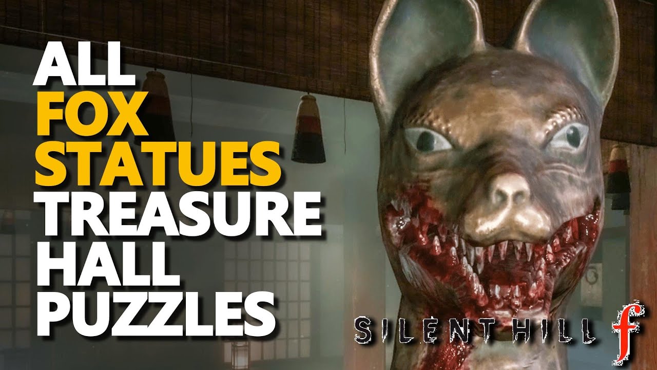 All Fox Statues Treasure Hall Puzzles Silent Hill f - YouTube
