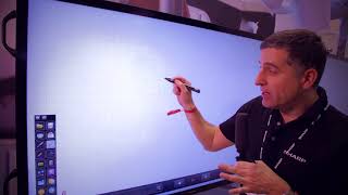 Sharp exhibits 4K BIG PAD at ISE 2018