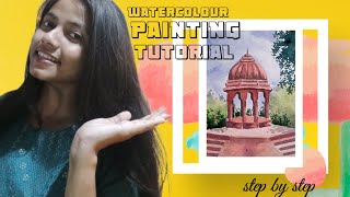 watercolour painting tutorial step by step