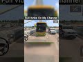 Indian Bus Crossing The Bridge 🌉 | Bus Simulator India Gameplay #shortsgameplay