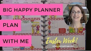 Big Happy Planner Easter Layout 2019