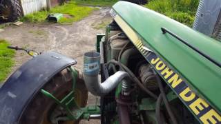 John deere 2955 with straight pipe