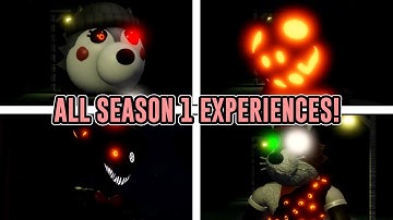 HOW TO COMPLETE ALL SEASON 1 EXPERIENCES IN PIGGY: TRAUMATIC EXPERIENCES! | ROBLOX