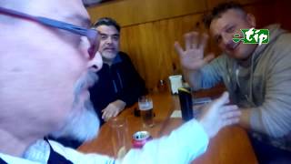 GIGANTES EN LA ACERA. Como se hizo # DragonPontedeume