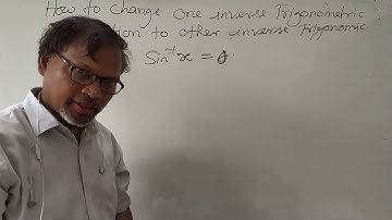 To change one INVERSE TRIGONOMETRIC FUNCTION to OTHER INVERSE TRIGONOMETRIC FUNCTION