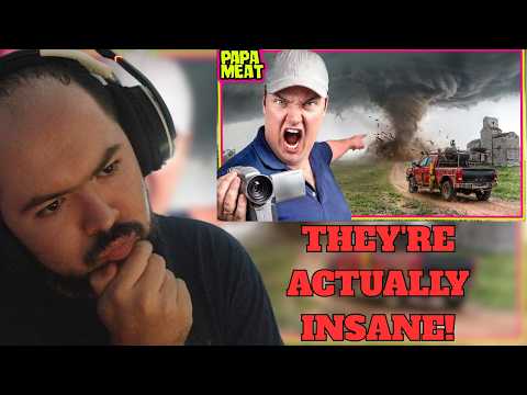 Papa Meat Was NOT Kidding… These Storm Chasers Are INSANE! 😳🌪️ (Reaction)