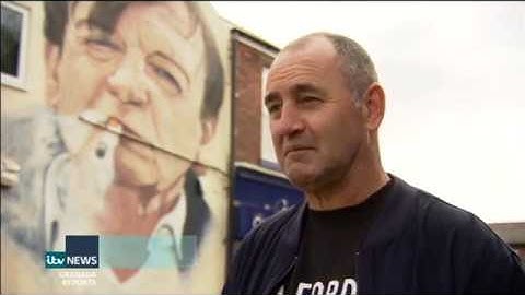 Mark E. Smith street art mural | Prestwich Arts Festival | The Fall (Granada Reports)