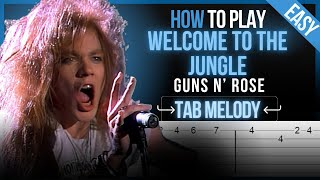 PDF Sample Welcome to the Jungle by Guns N' Roses guitar tab & chords by TabMaster.