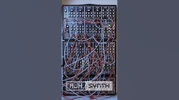 4-Voice Eurorack Synthpop-inspired Patch #shorts AJH Synth modular system