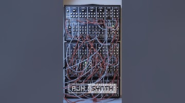 4-Voice Eurorack Synthpop-inspired Patch #shorts AJH Synth modular system