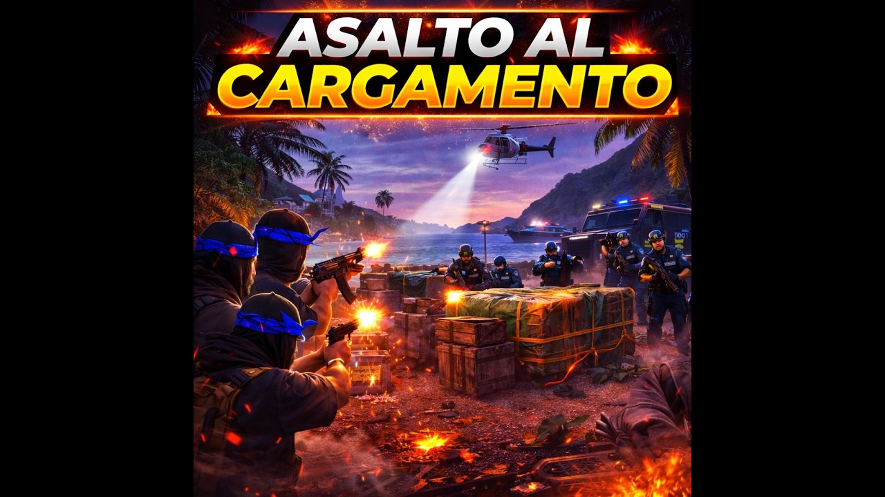 Atacar un cargamento de policía con éxito 👌🫡😂