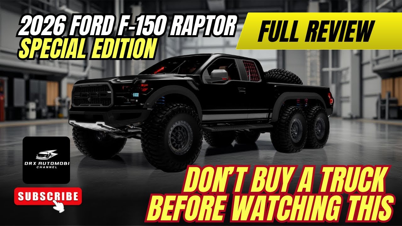 2026 Ford F-150 Raptor Special Edition – The Ultimate Off-Road Beast!