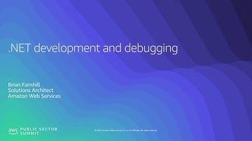 .NET Development and Debugging in AWS