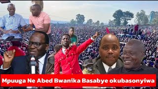 Ekifudde Bobi Wine owamaanyi emasaka aleese ebyaama bya Mpuuga,Bwanika,Mukaaku,Mabike  #sb4media