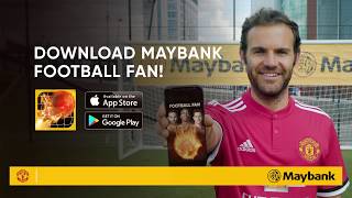 Introducing the Maybank Football Fan game app screenshot 1